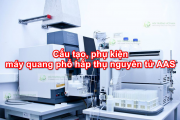 Cấu tạo, phụ kiện máy quang phổ hấp thụ nguyên tử AAS